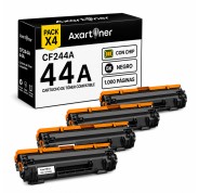 Compatible Pack x4 HP CF244A / 44A Negro Cartucho de Toner para HP LaserJet Pro M14a M14w M15a M15W M27a M27w MFP M28a MPF M28w