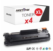 Compatible Pack x4 HP CF279A XL / 79X Negro Cartucho de Toner Alta Capacidad / Jumbo para HP LaserJet Pro M12 , MFP M26