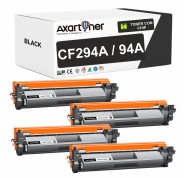Compatible Pack x4 HP CF294A / 94A Negro Cartucho de Toner para HP LaserJet Pro M118 M118dw MFP M148 M148dw M148fdw M149fdw
