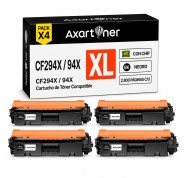 Compatible Pack x4 HP CF294X / 94X Negro Cartucho de Toner para HP LaserJet Pro M118 M118dw MFP M148 M148dw M148fdw M149fdw