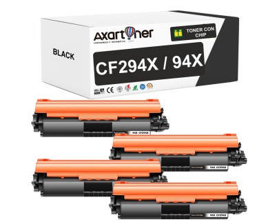 Compatible Pack x4 HP CF294X / 94X Negro Cartucho de Toner para HP LaserJet Pro M118 M118dw MFP M148 M148dw M148fdw M149fdw