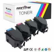 Compatible Pack x4 Konica Minolta Bizhub C3300i / C4000i Cartuchos de Toner TNP81K - TNP81C - TNP81M - TNP81Y