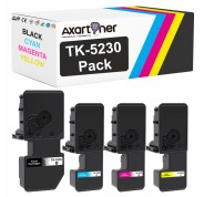 Compatible Pack x4 Kyocera TK5220 / TK5230 Cartuchos de Toner