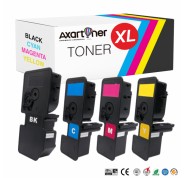 Compatible Pack x4 Kyocera TK5440 / TK5430 Cartuchos de Toner para Ecosys MA2100cfx / MA2100cwfx / PA2100cx / PA2100cwx