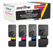 Compatible Pack x4 Kyocera TK5440 / TK5430 Cartuchos de Toner para Ecosys MA2100cfx / MA2100cwfx / PA2100cx / PA2100cwx