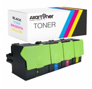 Compatible Pack x4 Lexmark CS310, CS410, CS510 Cartuchos de Toner