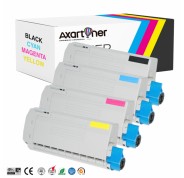 Compatible Pack x4 OKI C5850 / C5950 / MC560 Cartuchos de Toner