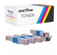 Compatible Pack x4 OKI ES5432 / ES5442 / ES5463 / ES5473 Cartuchos de Toner