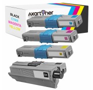 Compatible Pack x4 OKI MC332 / MC342 Cartuchos de Toner