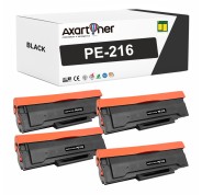 Compatible Pack x4 Pantum PE216 / PE-216 Negro Cartucho de Toner para Pantum P2506, P2506W, M6506, M6506NW, M6556, M6556NW, M6606, M6606NW