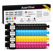 Compatible Pack x4 Ricoh Aficio MP-C2003 / MP-C2004 / MP-C2011 / MP-C2503 / MP-C2504 Cartuchos de Toner