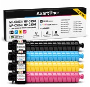 Compatible Pack x4 Ricoh Aficio MP-C3003 / MP-C3503 / MP-C3004 / MP-C3504 Cartuchos de Toner
