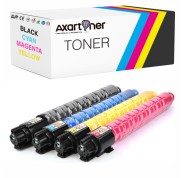 Compatible Pack x4 Ricoh Aficio MP-C306 / MP-C307 / MP-C406 Cartuchos de Toner