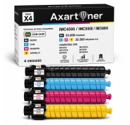 Compatible Pack x4 Ricoh IMC4500 / IMC5500 / IMC6000 Cartuchos de Toner