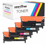 Compatible Pack x4 Samsung CLP360 / CLP365 / CLX3300 / CLX3305 / XPRESS C410 / XPRESS C460 Cartuchos de Toner