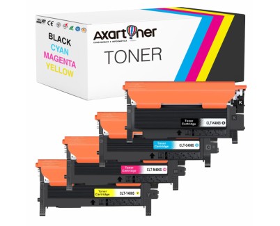 Compatible Pack x4 Samsung CLP360 / CLP365 / CLX3300 / CLX3305 / XPRESS C410 / XPRESS C460 Cartuchos de Toner