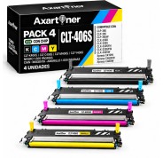 Compatible Pack x4 Samsung CLP360 / CLP365 / CLX3300 / CLX3305 / XPRESS C410 / XPRESS C460 Cartuchos de Toner