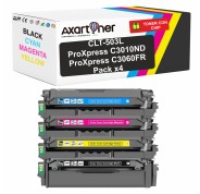 Compatible Pack x4 Samsung CLT-503L CLT-K503L CLT-C503L CLT-M503L CLT-Y503L Cartuchos de Toner para Samsung ProXpress C3010ND, C3060FR