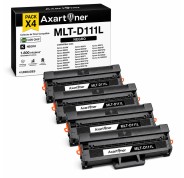 Compatible Pack x4 Samsung MLT-D111L Negro Cartucho de Toner SU799A para Samsung Xpress SL M2026 M2070 M2020W M2021W M2020 M2022 M2022W M2026W M2070W M2070F M2070FW