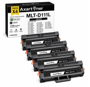 Compatible Pack x4 Samsung MLT-D111L Negro Cartucho de Toner SU799A para Samsung Xpress SL M2026 M2070 M2020W M2021W M2020 M2022 M2022W M2026W M2070W M2070F M2070FW
