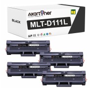 Compatible Pack x4 Samsung MLT-D111L Negro Cartucho de Toner SU799A para Samsung Xpress SL M2026 M2070 M2020W M2021W M2020 M2022 M2022W M2026W M2070W M2070F M2070FW