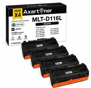 Compatible Pack x4 Samsung MLT-D116L Negro Cartucho de Toner SU828A para Samsung Xpress M2620D M2620ND M2625D M2625F M2625FN M2625N M2626 M2675F M2675FN M2676 M2820D M2820DW M2820ND M2825DW M2825ND M2826 M2830DW