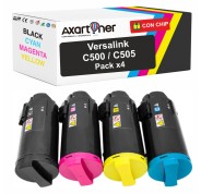 Compatible Pack x4 Xerox VersaLink C500 / C505 Cartuchos de Toner