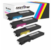 Compatible Pack x4 Xerox WorkCentre 6655 Cartuchos de Toner