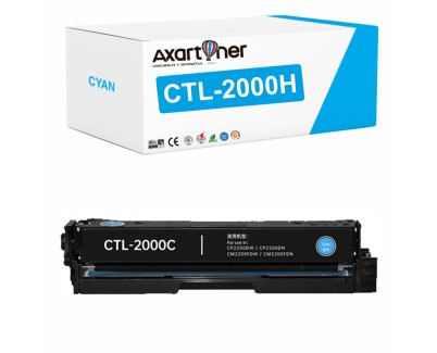 Compatible Pantum CTL-2000HC Cyan Cartucho de Toner para Pantum CM220FDN / CM220FDW / CP2200DN / CP2200DW