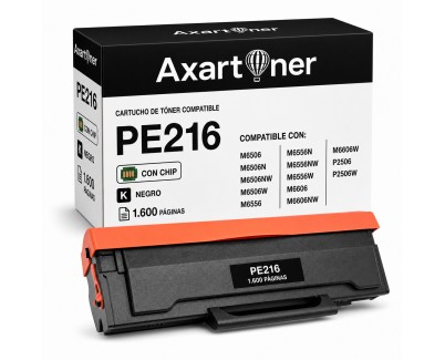 Compatible Pantum PE216 / PE-216 Negro Cartucho de Toner para Pantum P2506, P2506W, M6506, M6506NW, M6556, M6556NW, M6606, M6606NW