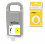 Compatible PFI707 / PFI-707Y Amarillo Cartucho de Tinta Pigmentada para imagePROGRAF IPF 830, IPF 840, IPF 850