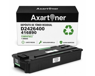 Compatible Ricoh 416890 Bote Residual D2426400 para Ricoh MP C2003, C2503, C2004, C2504, C3003, C3503, C3004, C3504, C4503, C4504, C5503, C5504, C6003, C6004