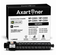 Compatible Ricoh Aficio MP-C2003 / MP-C2004 / MP-C2011 / MP-C2503 / MP-C2504 Negro Cartucho de Toner 841925 / 841918