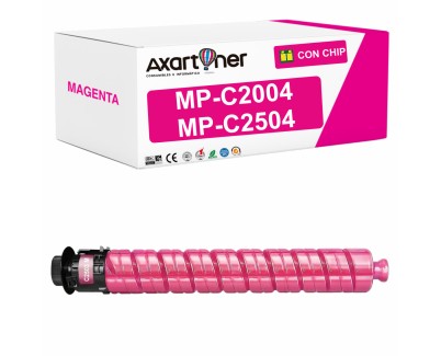 Compatible Ricoh Aficio MP-C2004, MP-C2504 Magenta Cartucho de Toner 841920 MPC2004 / MPC2504