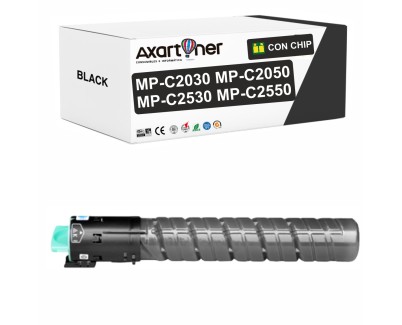 Compatible Ricoh Aficio MP-C2030 / MP-C2050 / MP-C2530 / MP-C2550 Negro Cartucho de Toner 842057 / 841196