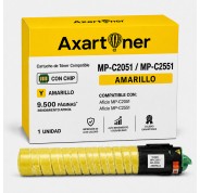 Compatible Ricoh Aficio MP-C2051 / MP-C2551 Amarillo Cartucho de Toner 842062 / 841507 MPC2051, MPC2551