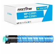 Compatible Ricoh Aficio MP-C2051 / MP-C2551 Cyan Cartucho de Toner 842064 / 841505 MPC2051, MPC2551