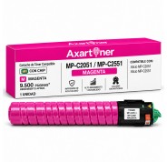 Compatible Ricoh Aficio MP-C2051 / MP-C2551 Magenta Cartucho de Toner 842063 / 841506 MPC2051, MPC2551