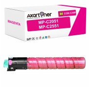 Compatible Ricoh Aficio MP-C2051 / MP-C2551 Magenta Cartucho de Toner 842063 / 841506 MPC2051, MPC2551