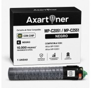 Compatible Ricoh Aficio MP-C2051 / MP-C2551 Negro Cartucho de Toner 842061 / 841504 / 841587 / 842465 MPC2051, MPC2551