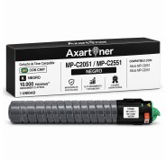 Compatible Ricoh Aficio MP-C2051 / MP-C2551 Negro Cartucho de Toner 842061 / 841504 / 841587 / 842465 MPC2051, MPC2551