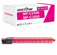 Compatible Ricoh Aficio MP-C2500 / MP-C3000 Magenta Cartucho de Toner 888642 / 888638 MPC2500, MPC3000