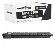 Compatible Ricoh Aficio MP-C2500 / MP-C3000 Negro Cartucho de Toner 888640 / 888636 MPC2500, MPC3000