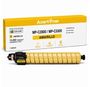 Compatible Ricoh Aficio MP-C2800 / MP-C3300 Amarillo Cartucho de Toner 841125 MPC2800 / MPC3300