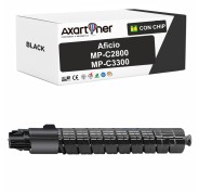 Compatible Ricoh Aficio MP-C2800 / MP-C3300 Negro Cartucho de Toner 841124 MPC2800 / MPC3300