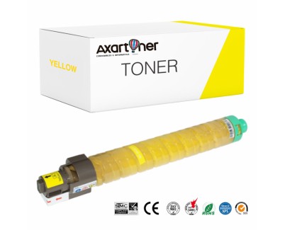 Compatible Ricoh Aficio MP-C300 / MP-C400 / MP-C401 Amarillo Cartucho de Toner 841553 / 841302 MPC300, MPC400, MPC401