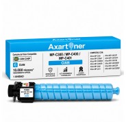 Compatible Ricoh Aficio MP-C300 / MP-C400 / MP-C401 Cyan Cartucho de Toner 841551 / 841300 MPC300, MPC400, MPC401
