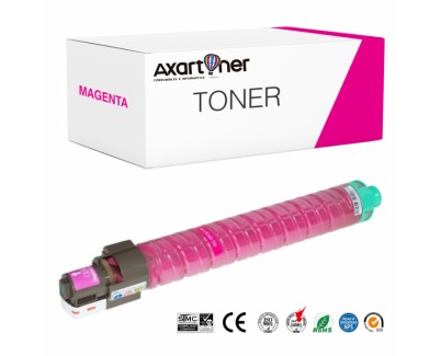 Compatible Ricoh Aficio MP-C300 / MP-C400 / MP-C401 Magenta Cartucho de Toner 841552 / 841301 MPC300, MPC400, MPC401