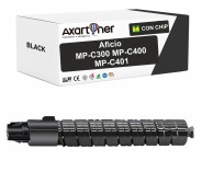 Compatible Ricoh Aficio MP-C300 / MP-C400 / MP-C401 Negro Cartucho de Toner 841550 / 841299 MPC400, MPC300, MPC401