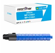 Compatible Ricoh Aficio MP-C3001 / MP-C3501 Cyan Cartucho de Toner 842046 / 841427 MPC3001, MPC3501